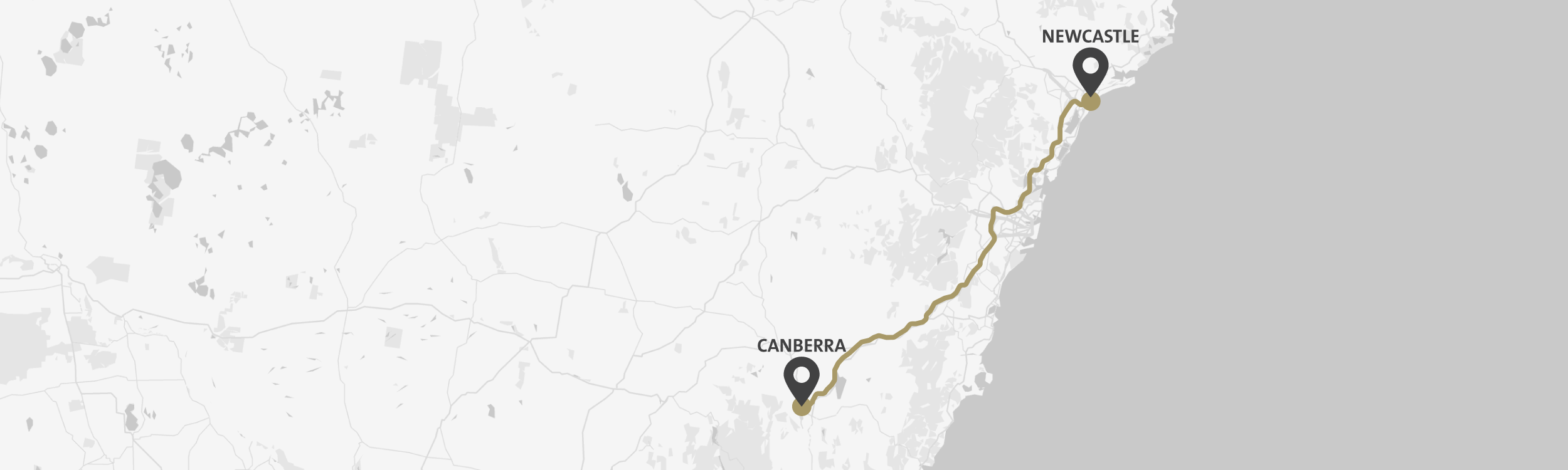 Newcastle to Canberra Road Trip