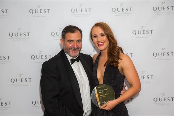 Quest Chairmans Award - Amy van de Ven