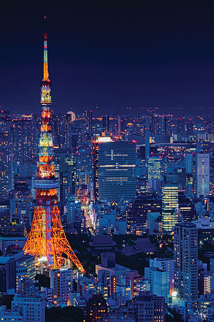 Tokyo at night Tokyo at night