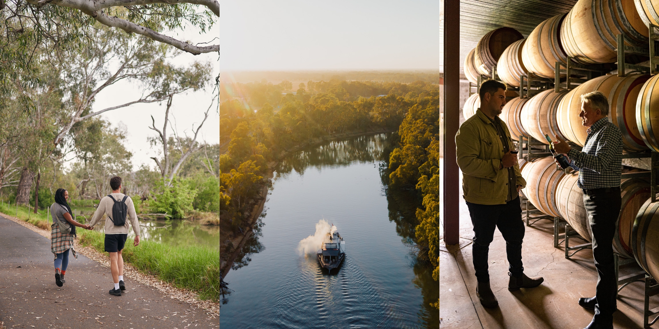 Journey along the Murray